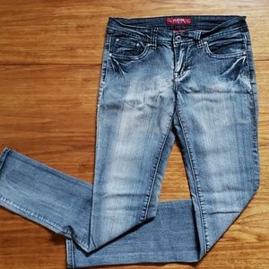 Light wash jeans